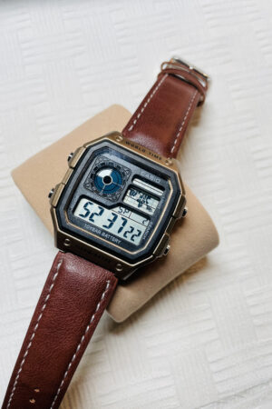 Casio World Time – Brown Minimal Edition