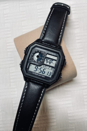Casio World Time – Black Minimal Edition