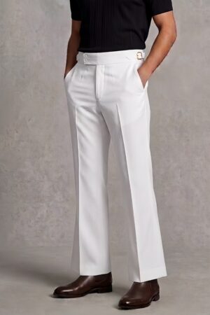 Premium bootcut pant gurkha style for men.
