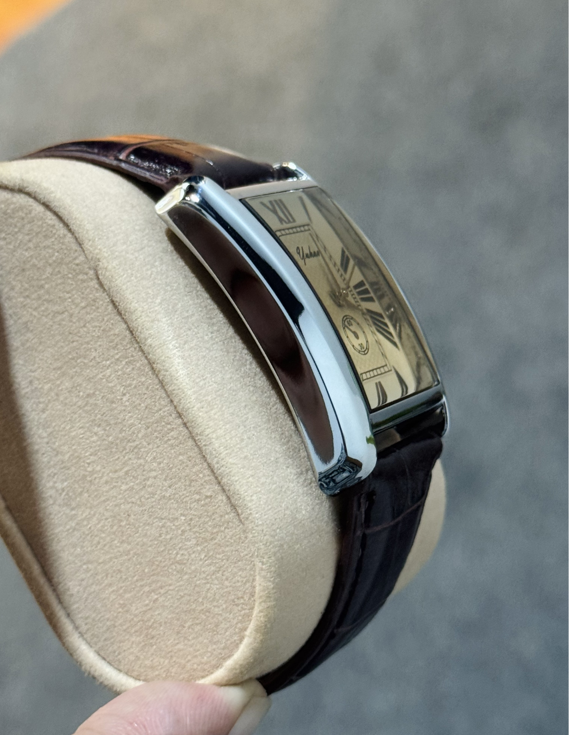 Classic Old Money Tank Watch for Men. - Image 3