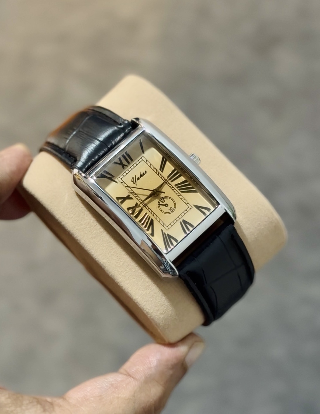 Classic Old Money Tank Watch for Men. - Image 2