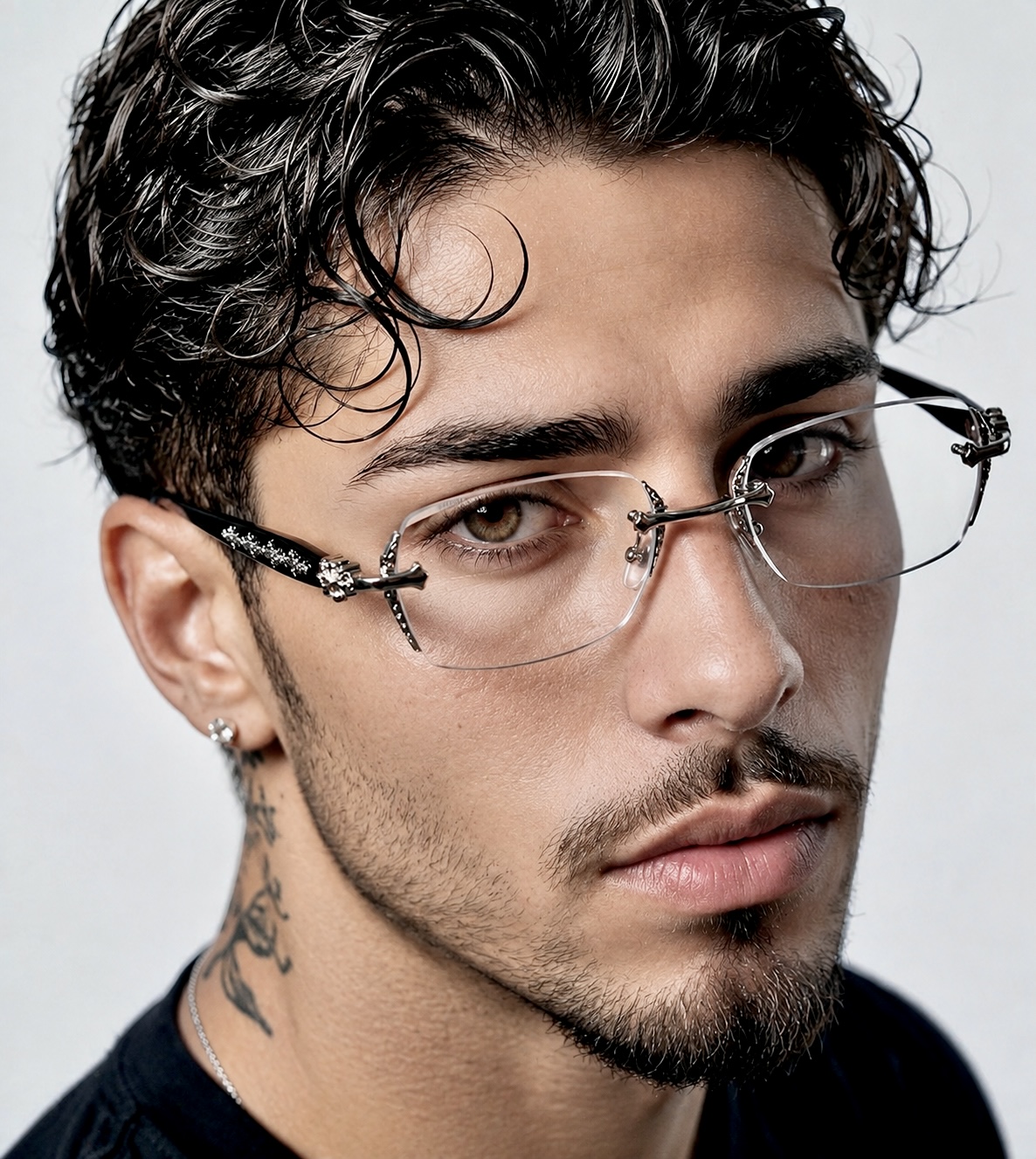 Luxury rimless glass for men’s